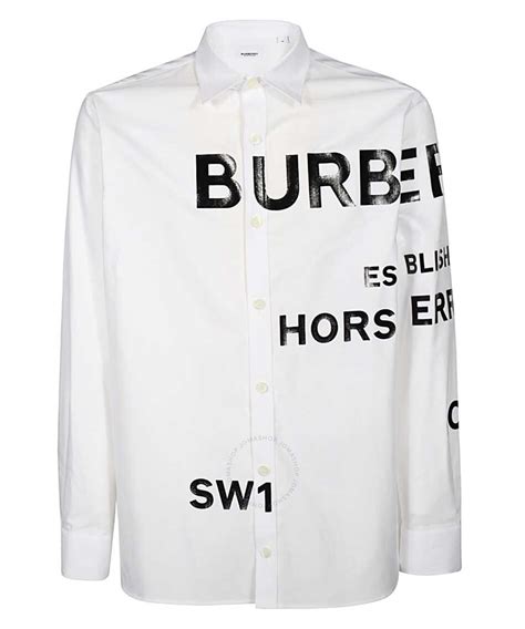 burberry mens oxford shirt